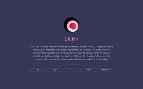 interactive sexual stories|SKRY: 18+ Interactive Fiction Game.